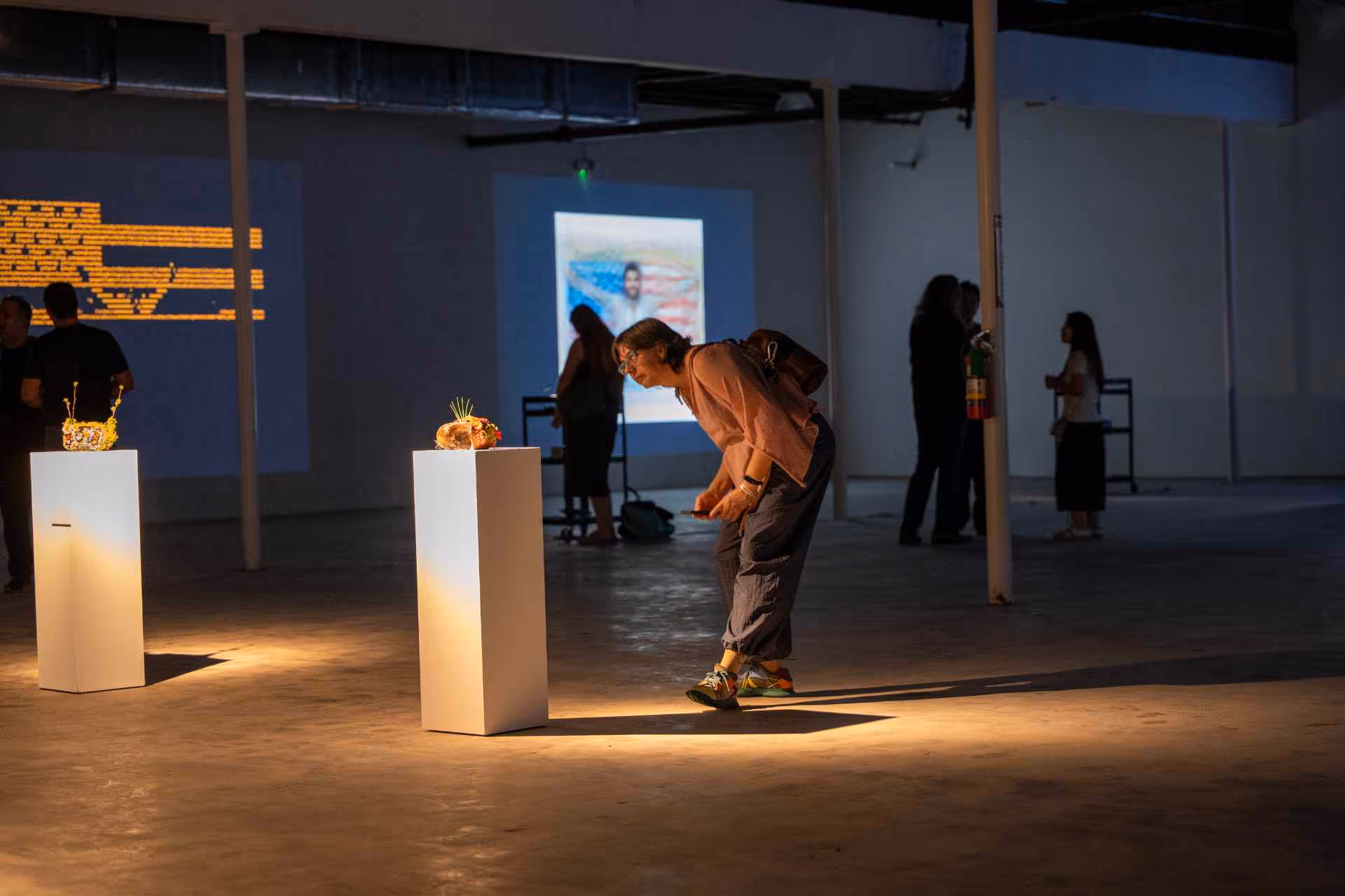 Photography by Gustavo Perez. Opening Nights, Media Under Dystopia 6.0: Looking at Models, 2025.