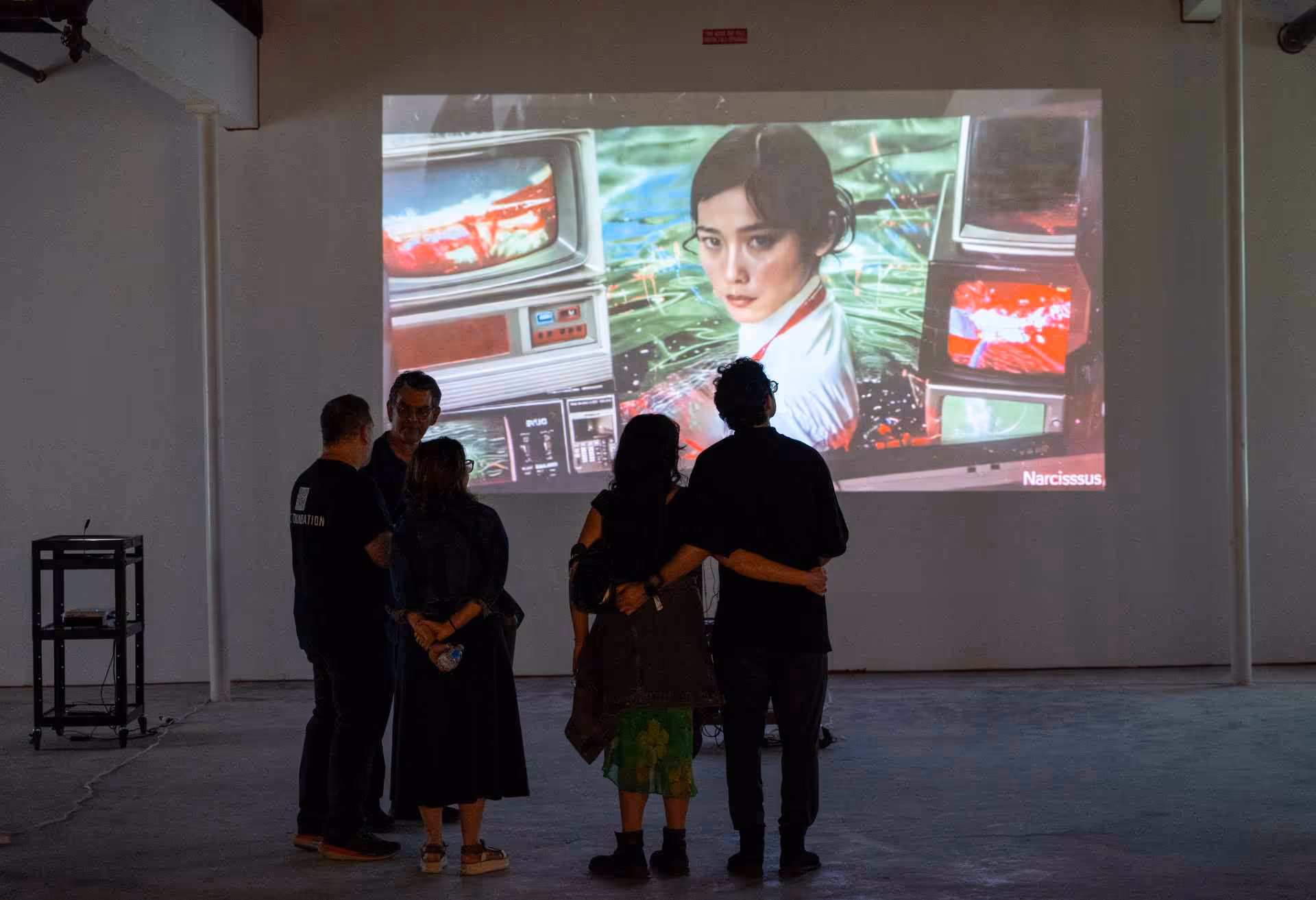 Photography by Gustavo Perez. Opening Nights, Media Under Dystopia 6.0: Looking at Models, 2025.
